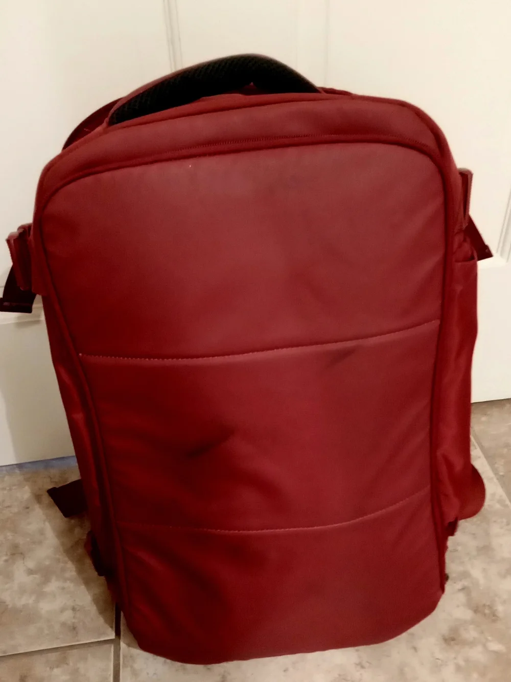 Briggs & Riley Red Travel Duffel Bag